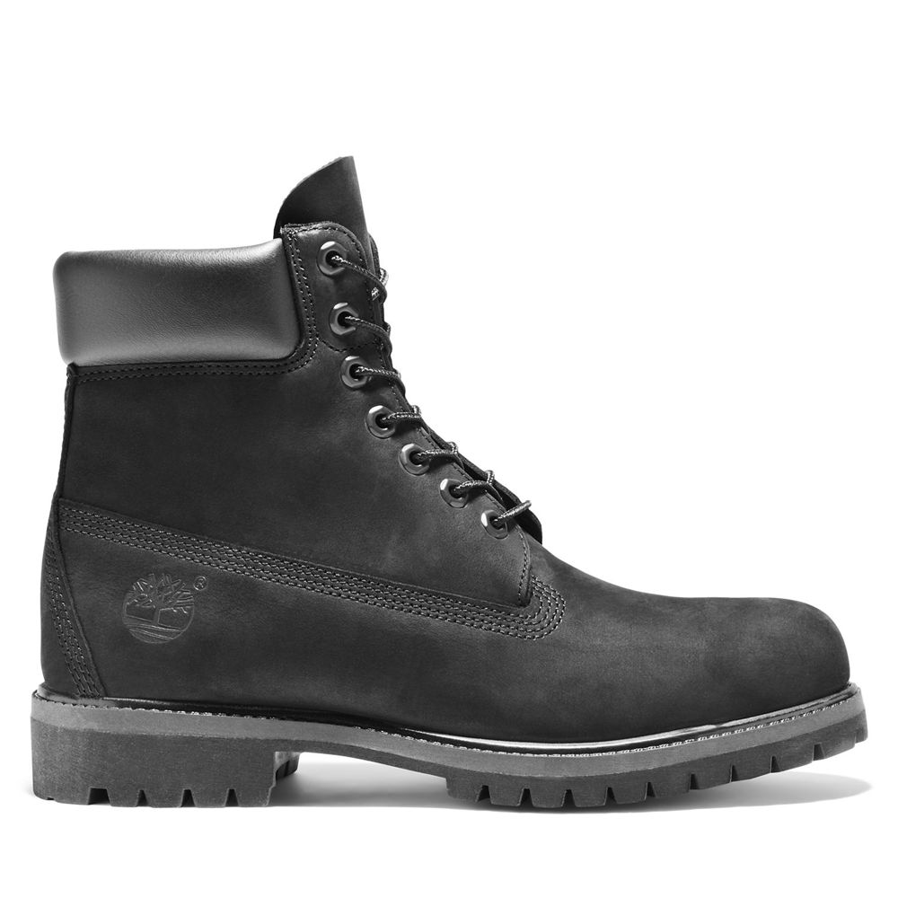 Botas de Nieve Timberland Hombre 6-Inch Premium Waterproof Negras - Chile UXD-874602